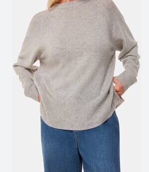 Whistles Rose Cashmere Crewneck Sweater size X-Small